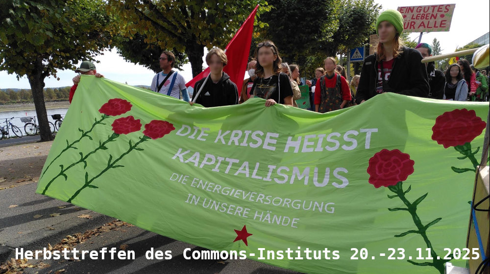 20.-23.11.2025: Herbsttreffen des Commons-Instituts, Witzenhausen