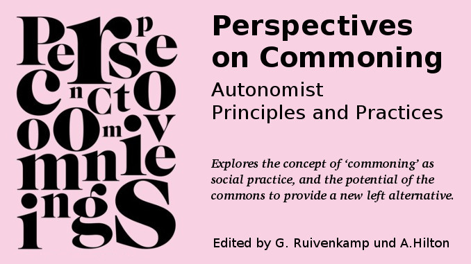 New Book on Commoning